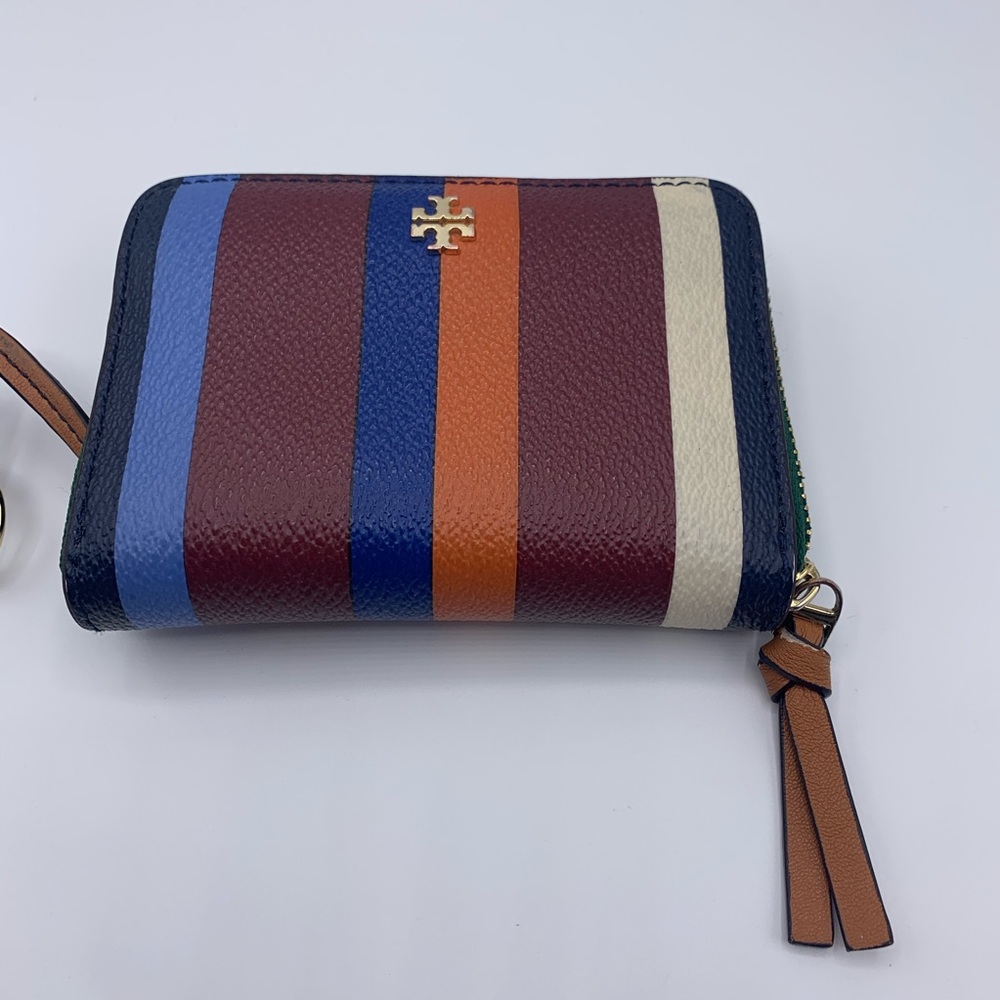 Tory Burch Striped Limited Edition Leather Wallet